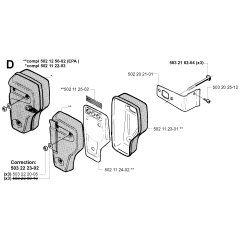 Muffler Assembly for Husqvarna 240