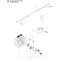 Ignition System for Husqvarna 240