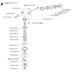 Bevel Gear Assembly for 240F