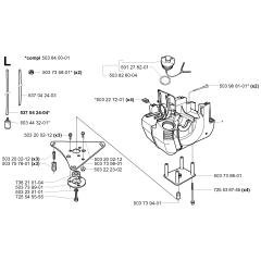 Crankcase Assembly for 240RBD