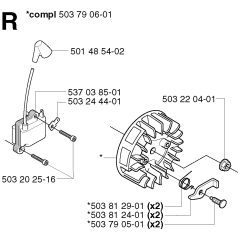 Ignition System for Husqvarna 240RJ