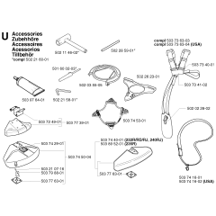 Accessories for Husqvarna 240RJ