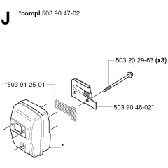 Muffler Assembly for 240RJ