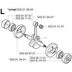 Crankshaft Assembly for 240RJ