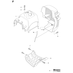 Cover Assembly for Husqvarna 241R