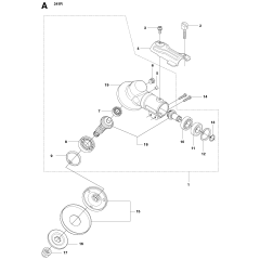 Bevel Gear Assembly Husqvarna 241R