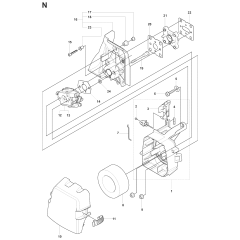 Carburetor & Air Filter for 241RJ