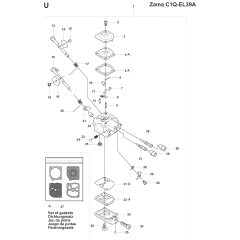 Carburetor Assembly for 241RJ