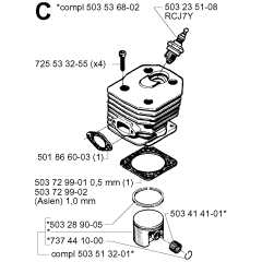 Cylinder Piston Assembly