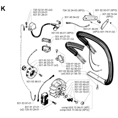 Electrical Assembly for Husqvarna 242