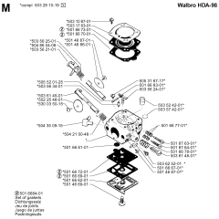 Carburetor for Husqvarna 242