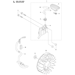 Ignition System for Husqvarna 243RJ