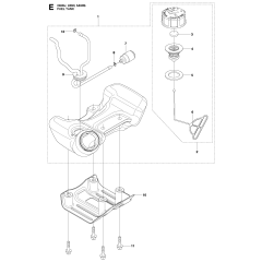 Fuel Tank Assembly for 243RJ