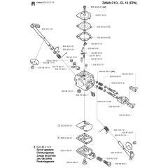 Carburetor Assembly for 245RX