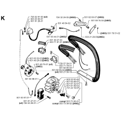 Electrical Assembly for Husqvarna 246