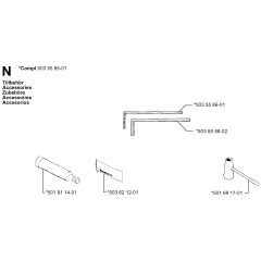 Husqvarna 246 Chainsaw Accessories