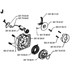Starter Assembly for Husqvarna