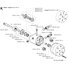 Hydraulic Pump Motor Assembly