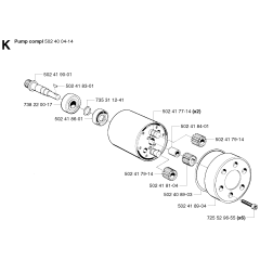 Hydraulic Pump Motor Assembly