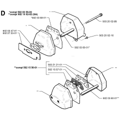 Muffler Assembly for Husqvarna