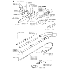 Cutting Equipment for Husqvarna 250ps