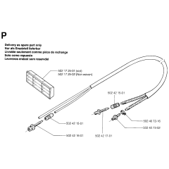 Accessories for Husqvarna 250ps