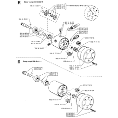Hydraulic Pump Motor Assembly