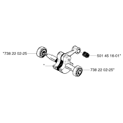 Crankshaft Assembly for 252RX