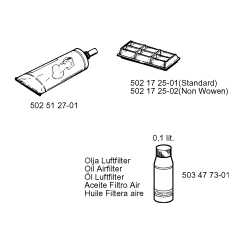 Accessories for Husqvarna 250RX