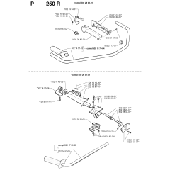 Handle & Controls for Husqvarna 250RX