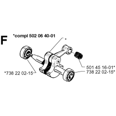 Crankshaft Assembly for 250RX