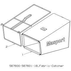 Catcher Assembly for Masport Mower