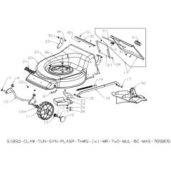Deck Assembly for Masport 250ST