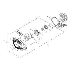 Recoil Starter for Shindaiwa 250TCS