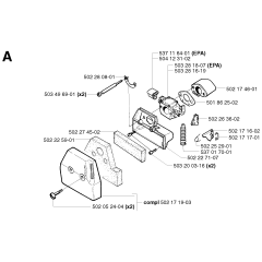 Carburetor & Air Filter Assembly