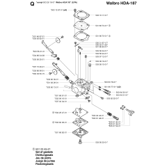 Carburetor Assembly for 252RX
