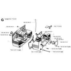 Crankcase Assembly for 252RX