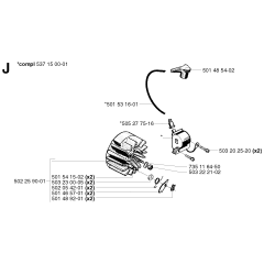 Ignition System for Husqvarna 252RX