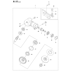 Gear Assembly for Husqvarna 253RB