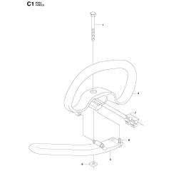 Handle Assembly for 253RJ
