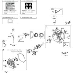 Camshaft, Crankshaft & Cylinder