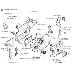Crankcase Assembly for 262xp