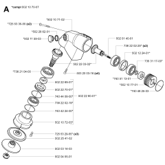 Bevel Gear Assembly for 265RX