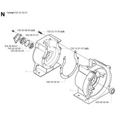 Crankcase Assembly for 265RX