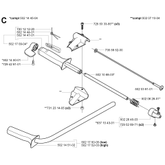 Handle & Controls for 265RX