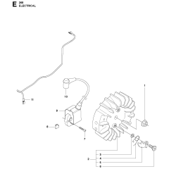 Electrical Assembly for Husqvarna 268
