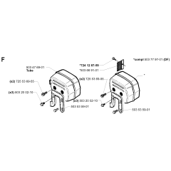Muffler Assembly for 268K