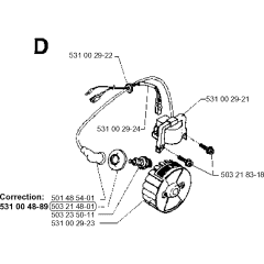 Ignition System for Husqvarna 26H