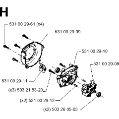 Crankcase Assembly for 26H