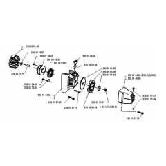 Ignition & Clutch for Husqvarna 26 L